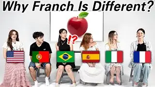 Why Franch is so different? Pronunciation Differences Between 6 Country!!l  Romance Language+English