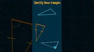 Can you identify these types of triangles? 🧐 #learnmath #minitymaths #mathquiz