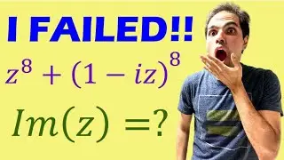 Can you solve this HARD math PhD complex number problem?