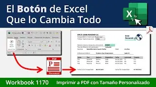 Botón de Excel para Exportar Cualquier Formato a PDF con Nombres de Archivos Secuenciales ✅