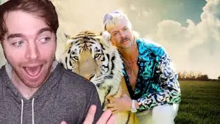 Shane Dawson reacting to “Tiger King”