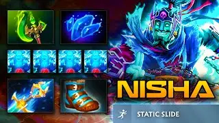 Nisha STORM SPIRIT Mid - Patch 7.37c | Full Gameplay Dota Class