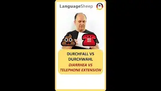 Aussprache von Durchfall und Durchwahl - German Pronunciation - Немецкое произношение