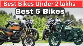 Best Bikes Under 2 Lakhs (2024-25) #ns200 #rtr1604vbs6 #fzs #tvsraider #tvsronin225