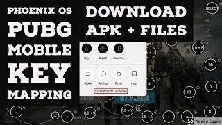 PHOENIX OS | FIXED PUBG MOBILE SPRINT + 360 MICE | DOWNLOAD GAME HELPER  APK + KEY MAPPING FILE