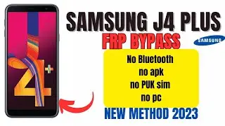 Samsung J4 PLUS FRP Bypass/Unlock Without Pc 2023 | Samsung j415F Google Account bypass |New Method