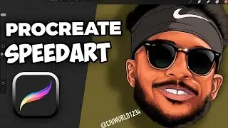 SpeedART (PROCREATE CARTOON )