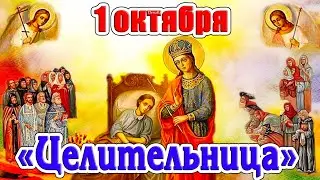 1 октября - Память чудотворной иконы «Целительница».