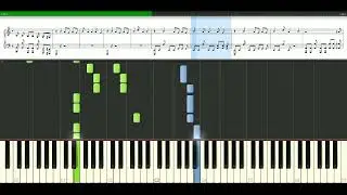 Muse - Supermassive black hole [Piano Tutorial] Synthesia