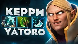 НОВЫЙ КЕРИ ИНВОКЕР ОТ ЯТОРО🔥| Raddan/Yatoro Invoker 7.37b