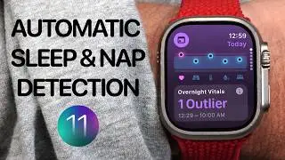 NEW Apple Watch Feature: Auto Sleep & Nap Tracking