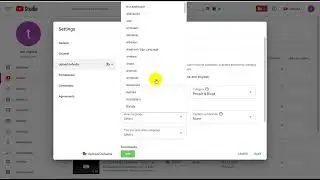 How To Add Settings for Upload Default on Youtube Channel - How To Default Upload on Youtube