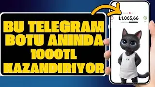 1 DAKİKADA 1000TL KAZANDIRAN TELEGRAM BOTU! - İNTERNETTEN PARA KAZANMA