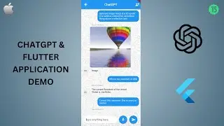 Chat GPT use in Flutter Course - Complete Application Demo