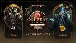 Dragonheir: Silent Gods | Турнир. Asiriec Vs Neno Sabido