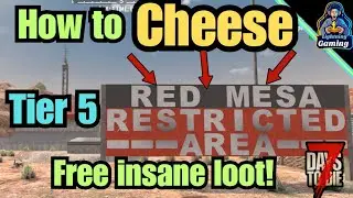 7 days to die 1.0 console and pc How to cheese tier 5 Red Mesa military compound!