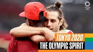 True Olympic Spirit Moments at #Tokyo2020