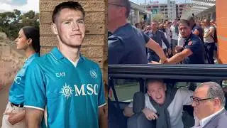 Scott McTominay first day in Napoli