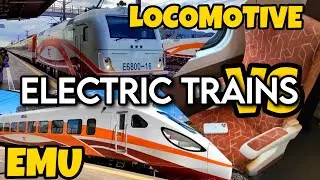 Tanzania Electric Train, Locomotive Train and EMU Electric Multiple Unit Train ROYAL VS ECONOMY
