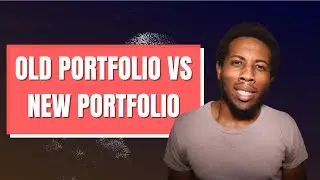 My Old Web Developer Portfolio vs New Portfolio