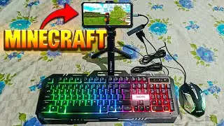 Minecraft with Keyboard & Mouse – The Ultimate Mobile Experience!😍