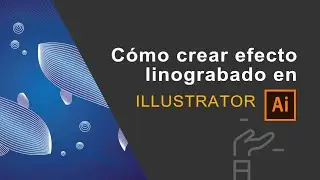 Linocut en Illustrator | Efecto linograbado