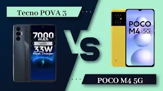 Tecno POVA 3 Vs POCO M4 5G - Full Comparison [Full Specifications]