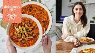 deliciously ella x Mindful Chef | Golden Bean Stew with Celeriac Fries