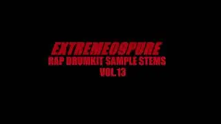 Free Rap Drumkit Sample Stems Pattern Loop Sample Pack 13 | EXTREME09PURE Drum Producer Download WAV