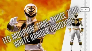 ITS MORPHIN' TIME   #threezero WHITE RANGER UNBOXING  #mmpr #whiteranger #unboxing