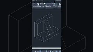 AutoCAD Isometric Drawing Exercise 2s