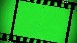 Film Strip Green Screen 4K (Loop) - (5 Video)