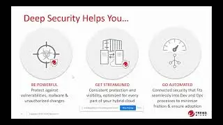Redington & Trend Micro Webinar   Trend Micro Deep Security   Hybrid cloud  21st April 2020