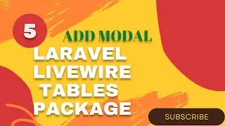 Laravel Livewire Datatable Package | Create Easy Customizable Tables with Modal