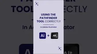 Using the pathfinder tool correctly in 