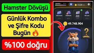 23-24 Ağustos Hamster Kombat Günlük Kombo ve Günlük Şifre Kodu Bugün 🔥