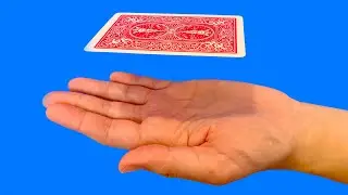 Levitate a card with your HANDS / Magic trick Anyone Can Do | Revealed