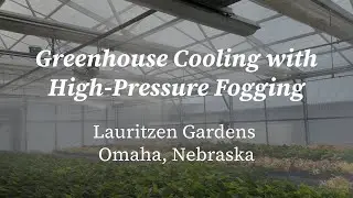 Ceres Control Room | High-Pressure Fogging System for Greenhouse Temperature and Humidity Control