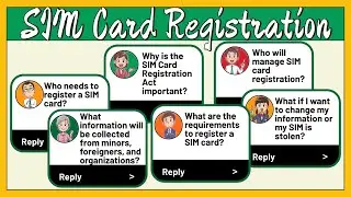 SIM Card Registration Act (R.A. No. 11934 Frequently Asked Questions)