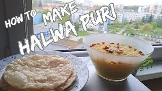 How to make Halwa Puri with Suji ka Halwa Easy and Quick Recipe