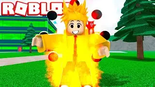 LOKIS GANHOU PODER DE FOGO MUITO FORTE | Roblox - Elemental Powers Tycoon