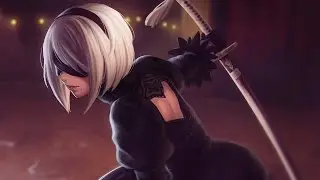 NIER: AUTOMATA All Cutscenes (Route A) Full Game Movie PS4 PRO 1080p HD