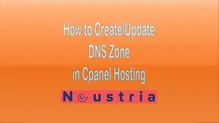 How to Create and Update DNS Zone in Cpanel Hosting in 2023 - Neustria