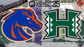 Boise State vs Hawaii Week 7 Mountain West college Football 25 (SIM)