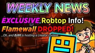 ROBTOPGAMES JOINED MY STREAM!! Weekly Geometry Dash News: Week 5