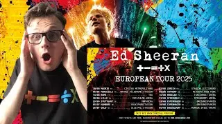 Ed Sheeran Announces New European +-=÷× Tour Dates For 2025