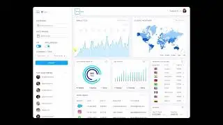 Analytics Data Visualisation Web & Mobile App - Figma 2023
