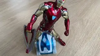 Iron Man: If you touch Cozmo one fur, I will PUNISH you.