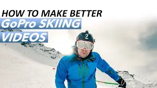 How to make better GoPro Skiing Videos - Hero9, Hero10, Hero 8 & 7 - Tips and Tutorial