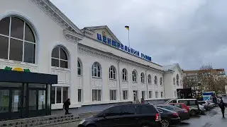 Центральный рынок, город Николаев, Украина. Быстрая прогулка по рынку. 